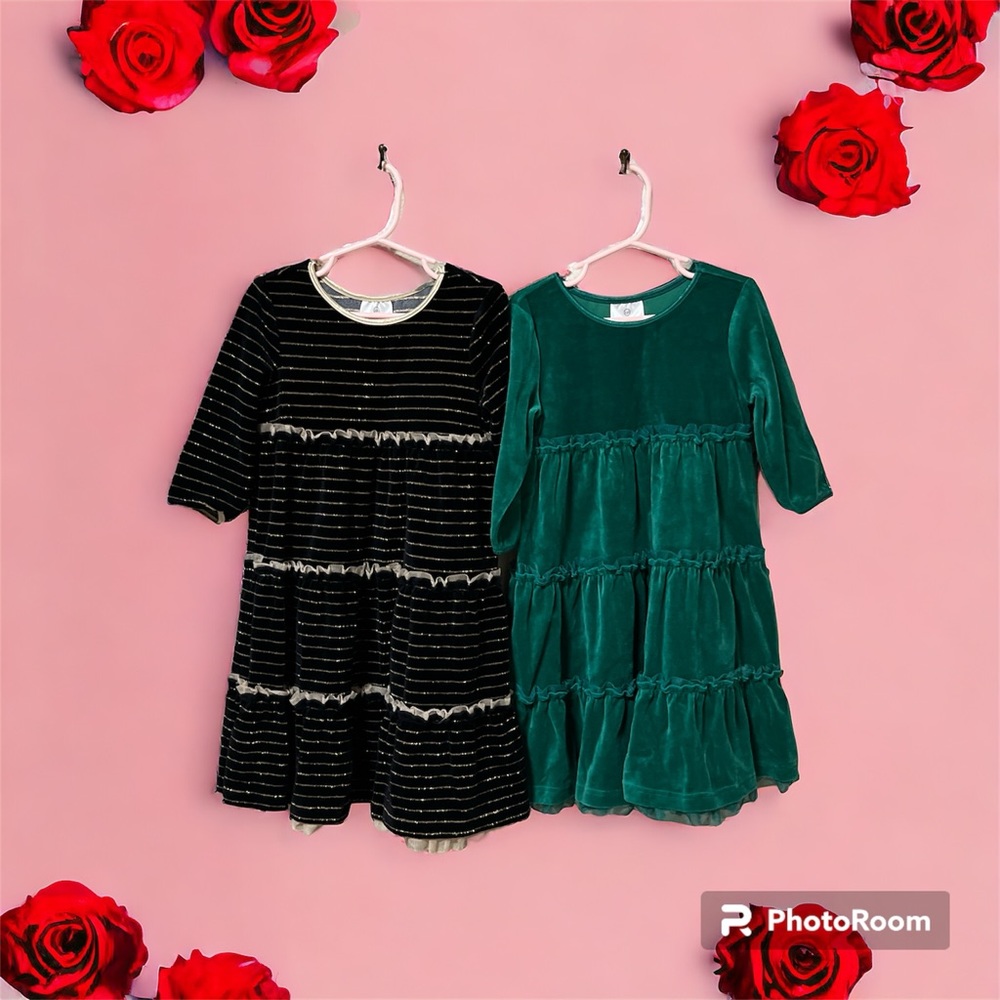 🖤Hanna Andersson youth velvet dress set🖤